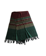 Vtg Hand Woven Scarf Mackay Homecraft Studio Montreal Canada Wool Fringe... - $706.97 MXN