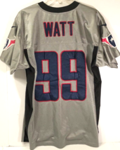 $25 J.J. Watt Houston Texans #99 NFL AFC Silver Gray Blue Stitched Jerse... - £8.63 GBP
