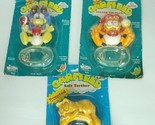 Lot Of 3 Garfield Odie Baby Rattle Diaper Pin Pals Teether Package Damag... - £31.13 GBP
