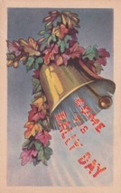 Rally Day Sunday School Church Bell Autumn Postcard E20 - $5.99