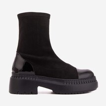 The Sorella Black Tip Suede Leather Women’s Boot image 5