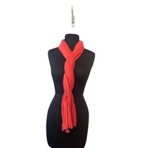 Lane Bryant Coral Jersey Knit Scarf Wrap  60 inch - £12.44 GBP