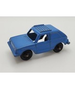 Vintage TootsieToy VW Rabbit Car Blue Metal #1 Made in USA - £11.46 GBP