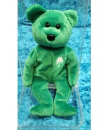 Erin The Bear | Irish Ty Beanie Baby | 1997 Retired #4186 |  - $94.84 MXN