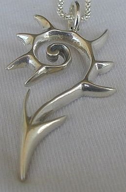 Sunflower pendant
