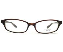 Oliver Peoples Petite Eyeglasses Frames Maria H Brown Tortoise Green 51-16-135 - £73.16 GBP