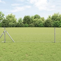 vidaXL Fence Posts 52 pcs 32 mm 80 cm Galvanised Steel - $8,228.55 MXN