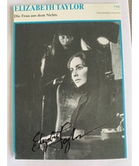 Elizabeth Taylor Hand-Signed Autograph With Lifetime Guarantee - $300.00