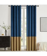 52x96 BULBUL Color Block Window Curtains Panels - $45.00