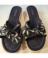 Aerosoles Black Ropus Pocus Espadrilles Sandals with Bows Women’s Size 9B - $41.03 CAD