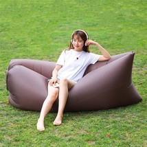 Inflatable Sleeping Loungers with Side Pockets - £15.81 GBP