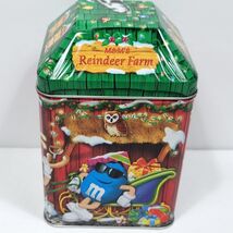 2003 M &amp; M&#39;s Christmas Village Series #16 Limited Edition Reindeer Farm Tin - €15,99 EUR