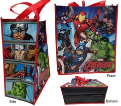 Marvel AVENGERS 15.5x13.5x6.75in Re-Usable Tote Shoulder Shopping Bag, 1pc. - £7.90 GBP