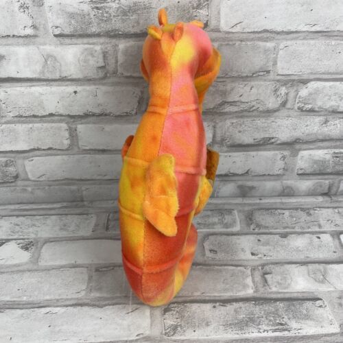 Seahorse Plush With Three Babies Orange Pink Ocean Sea Stuffed Animal 13 Inches Item image 2