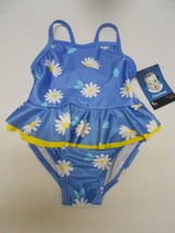 New Gerber size 12 months 20-24 lbs one Piece Baby Swim suit flowers  Swimwear - £6.04 GBP