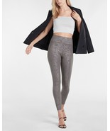 Express Super High Waisted Distressed Foil Leggings M - £19.34 GBP