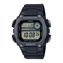 Casio DW291HX-1A Illuminator Men&#39;s Digital Black/Gray Resin Strap Watch - £32.44 GBP