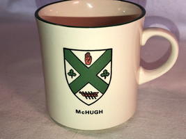 Irish McHugh Family Crest Coffee Cup - £15.97 GBP