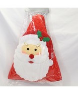 Herald Christmas Tree Skirt Santa Reversible 40&quot; Vintage NEW SEALED Xmas - $26.45