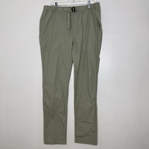 J Crew Mercantile Flex Olive Green Pants 34 Utility Straight Fit Casual ... - $38.00