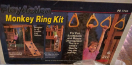 Swing set Trapeze monkey ring kit play set rings playset ring set playgr... - $39.59