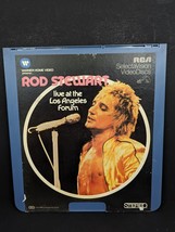 Rod Stewart Live at the Los Angeles Forum RCA SelectaVision VideoDisc 1982 - £7.94 GBP