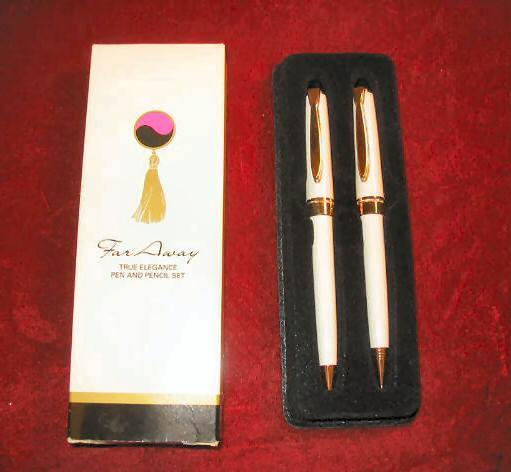 Avon Far Away True Elegance Pen and Pencil Set - $9.99