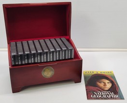 *A) The National Geographic 109 Years on CD-ROM 31 Discs Wooden Storage Box - $24.74