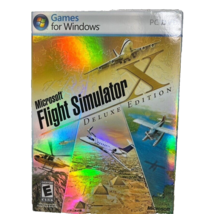 Flight Simulator Game 2006 For Windows Pc Dvd Deluxe Edition 10 Gaming Software - £23.52 GBP