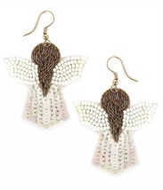 Viola women&#39;s beaded angel earrings size One Size - £22.99 GBP