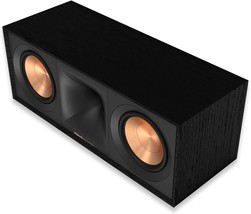 A Pair Of Black Klipsch Reference Next-Generation R-50C Horn-Loaded Center - £334.75 GBP