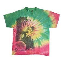 Bob Marley Zion Rootswear Smoking Reggae Tie Dye T-Shirt Graphic Men&#39;s Large - £13.90 GBP