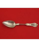 Saxon Stag by Duhme Coin Silver Teaspoon Egyptian Pointed Round Tip End ... - $4,315.00 MXN