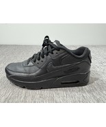 Nike Air Max 90 LTR Boys 5Y CD6864-001 Black Casual Shoes Sneakers Kids ... - $24.74
