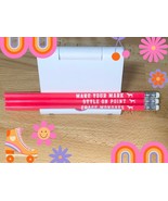 Victoria’s Secret VS Pink Nation Pencils Vintage Pink Pencil Set Of 3 Un... - £11.36 GBP