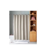 Haven Washed Faille Shower Curtain in Pumice Stoine (72 x 72 Inch) - £21.21 GBP