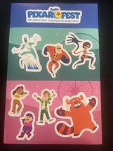 Disney Pixar Fest Stickers 2024 - Incredibles, Toy Story, Inside Out, Coco - $4.95