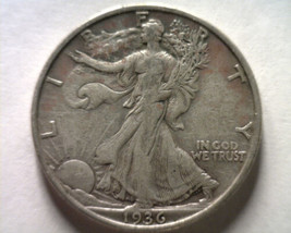 1936-S Walking Liberty Half Very Fine /EXTRA Fine VF/XF Very FINE/EXTREMELY Fine - £23.25 GBP
