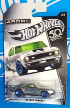 Hot Wheels 2018 50th Anniversary Walmart ZAMAC Series #8 &#39;68 COPO Camaro - £4.79 GBP