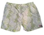 Tommy Bahama Relax Swim Trunks shorts L Green white pineapples Lined suit - $19.79