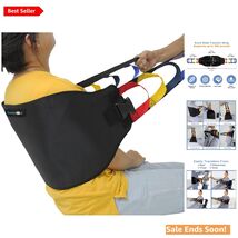 Transfer Sling Adults Elderly Heavy Duty Support for Safe Mobility Black - $36.58