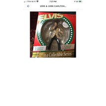 1996 Carlton Cards Musical Elvis Christmas Ornament 2nd In Series - £12.72 GBP