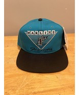 Vtg 90s Florida Marlins Snapback Hat Blockhead MLB Genuine Merchandise NOS - £31.18 GBP