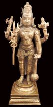 Rare Harihara / ShankaraNarayana Idol in Pure Solid Copper - €148,11 EUR