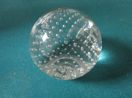 WHEATON VILLAGE CONTROLLED BUBBLES PAPERWEIGHT BY JP - $55.43