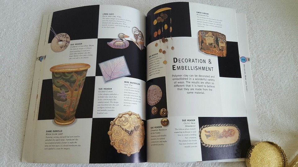 The Polymer Clay Techniques Book by Sue Heaser (Paperback / softback) Item image 6