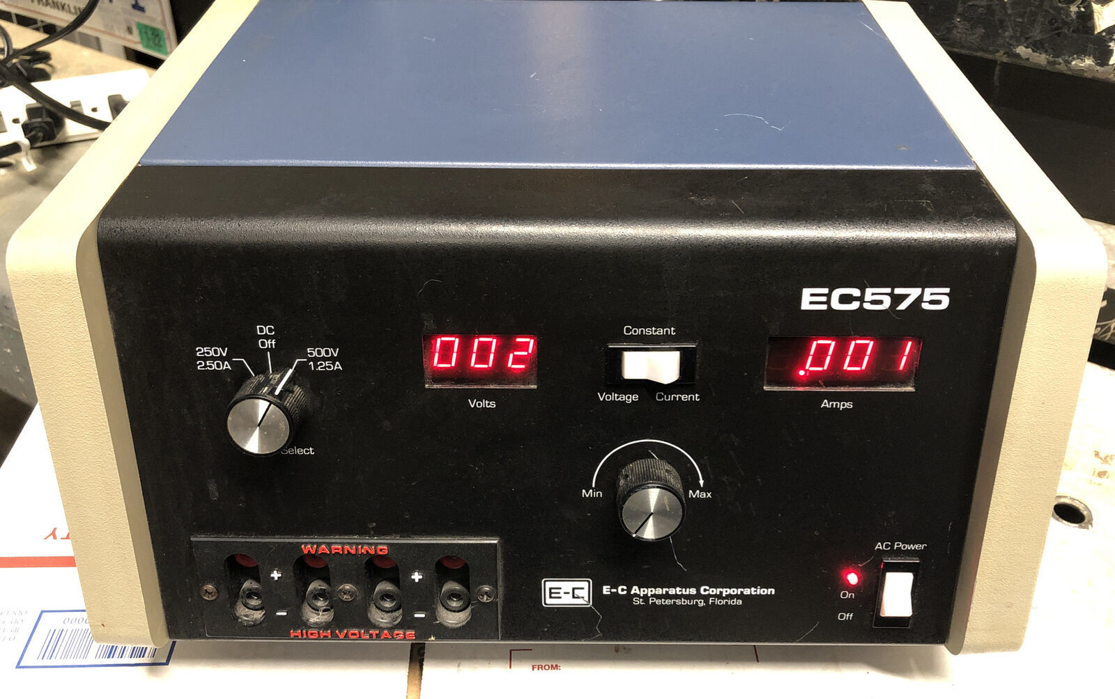 EC Apparatus Corporation EC 575 Power Supply - $74.19