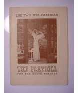 Playbill Booth Theatre September 3 1944 THE TWO MRS CARROLLS - £3.39 GBP