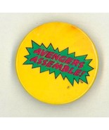 1986 AVENGERS ASSEMBLE Marvel Comics Button / Pin - $13.56 CAD