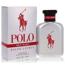 Polo Red Rush by Ralph Lauren Eau De Toilette Spray 2.5 oz for Men - £63.39 GBP